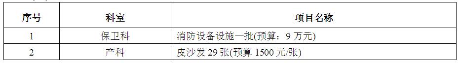 zxyy20180083消防设施设备招标公告