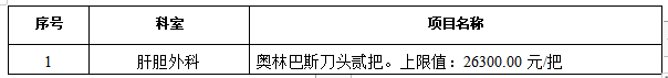 zxyy2022040奥林巴斯刀头招标