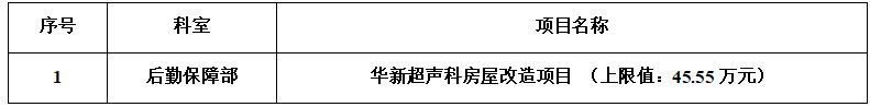 xyy202210112华新B超科房屋改造（新）